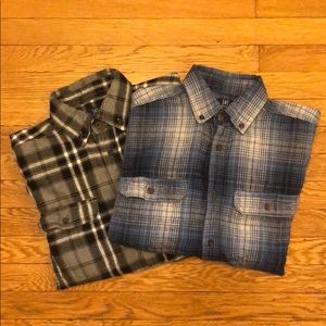 [g] George Men’s XS Gently Worn Flannel Bundle